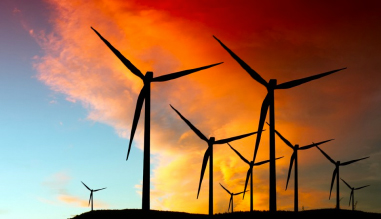 wind turbines